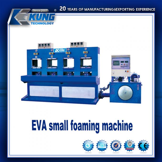ISO9001 Electric EVA Shoes Injection Machine For Insole Pad Making 2