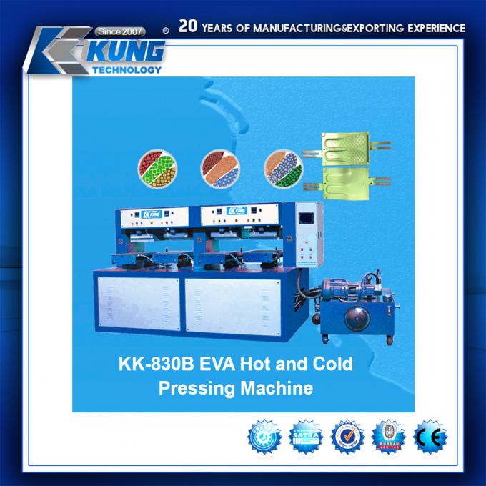 ISO9001 Electric EVA Shoes Injection Machine For Insole Pad Making 4