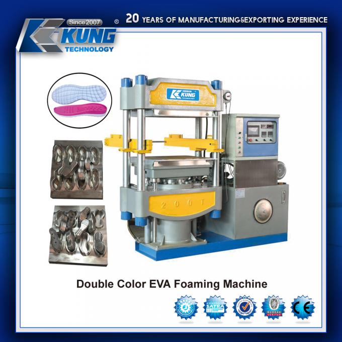 Hydraulic Molding Press Machine , Automatic Foam EVA Injection Moulding Machine 2