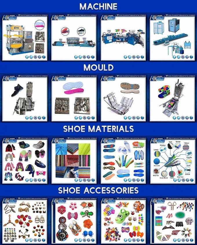 Multipurpose Durable EVA Foam Machine , 6 Stations Shoes Injection Molding Machine 5