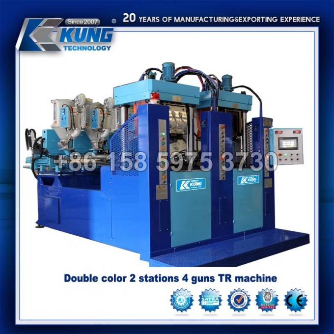 Hydraulic TR Plastic Sole Injection Molding Machine Multi Function 1