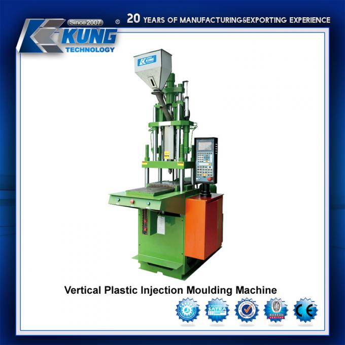 Antiwear Vertical Plastic Injection Machine , Rustproof Shoe Sole Moulding Machine 0