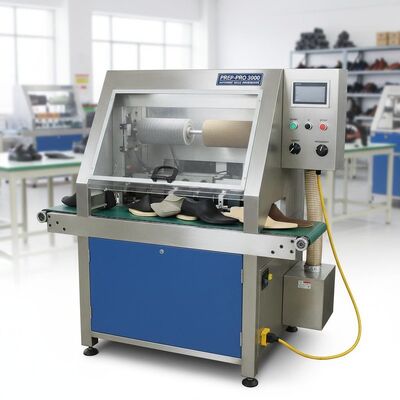Automatic Shoe Sole Buffing And Roughening Machine For Adhesive Preparation