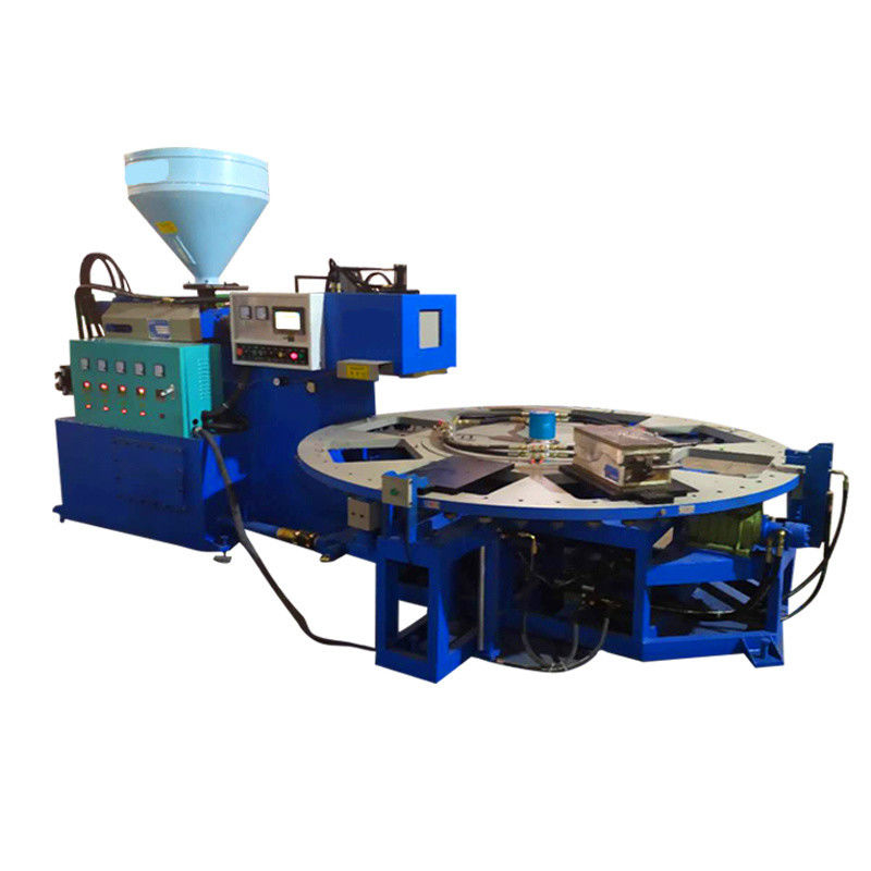 6 Stations PVC Injection Molding Shoe Machine Multicolor Automatic