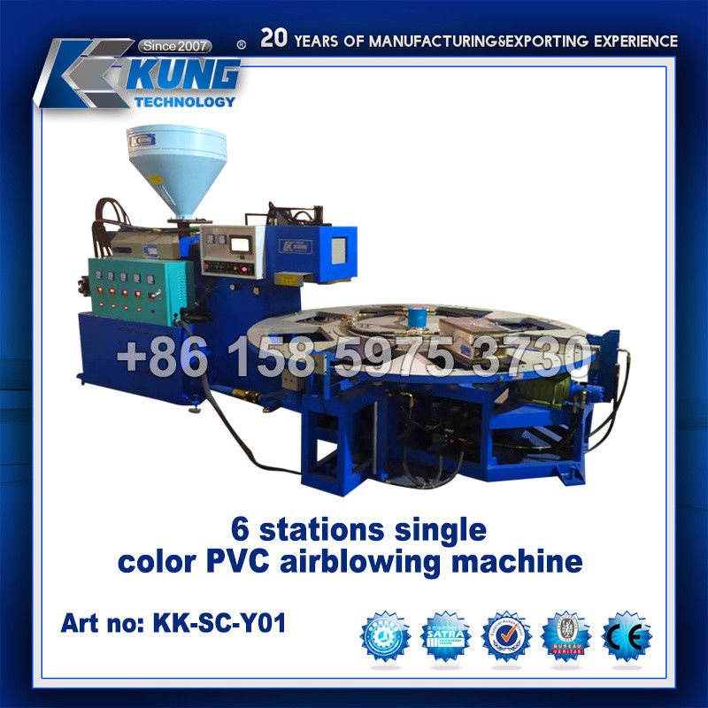 Sandal Making PVC Air Blowing Machine Multipurpose 24 Stations