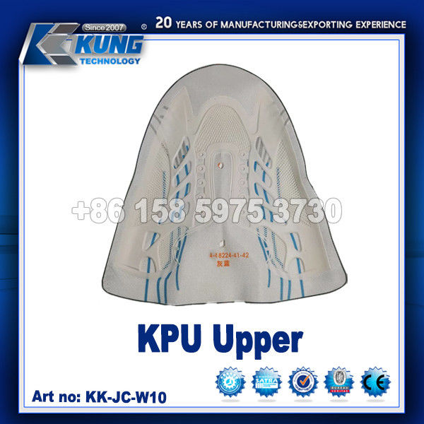 Antiwear PVC Knitted Sport Shoes Upper Breathable Moistureproof